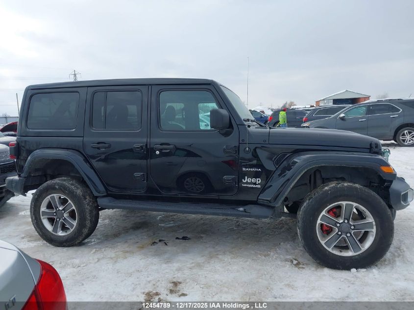 2022 Jeep Wrangler Unlimited Sahara VIN: 1C4HJXEG2NW120174 Lot: 12454789