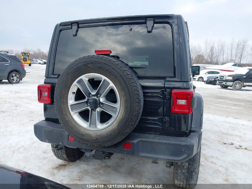 2022 Jeep Wrangler Unlimited Sahara VIN: 1C4HJXEG2NW120174 Lot: 12454789