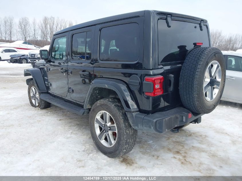 2022 Jeep Wrangler Unlimited Sahara VIN: 1C4HJXEG2NW120174 Lot: 12454789