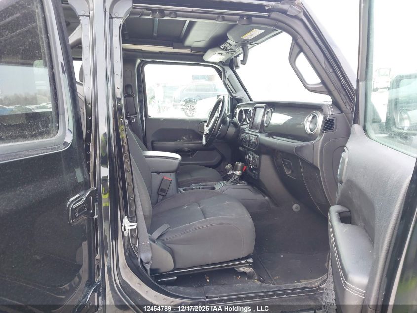 2022 Jeep Wrangler Unlimited Sahara VIN: 1C4HJXEG2NW120174 Lot: 12454789