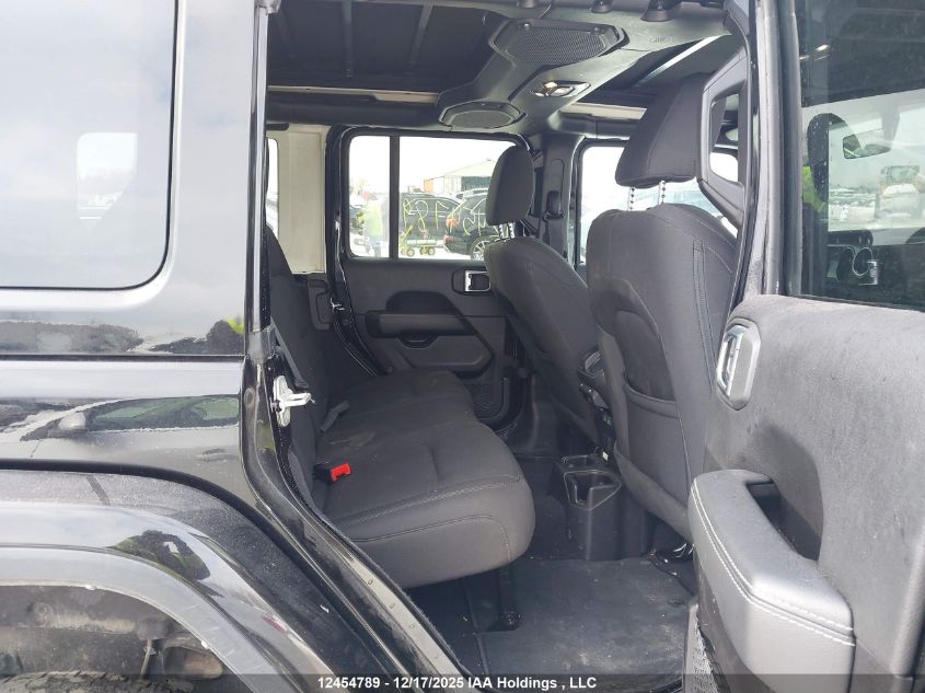 2022 Jeep Wrangler Unlimited Sahara VIN: 1C4HJXEG2NW120174 Lot: 12454789