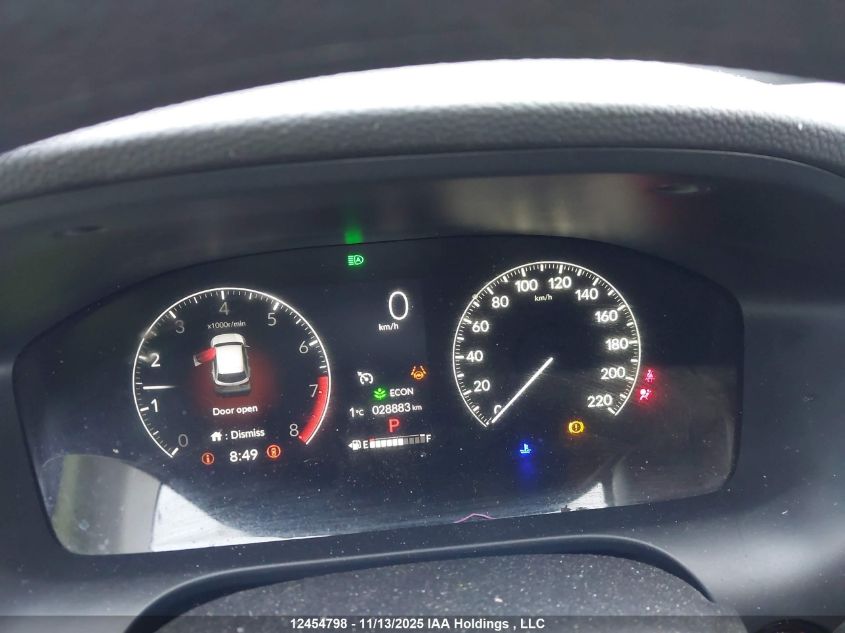 2024 Honda Hr-V Lx-B VIN: 3CZRZ1H38RM100868 Lot: 12454798