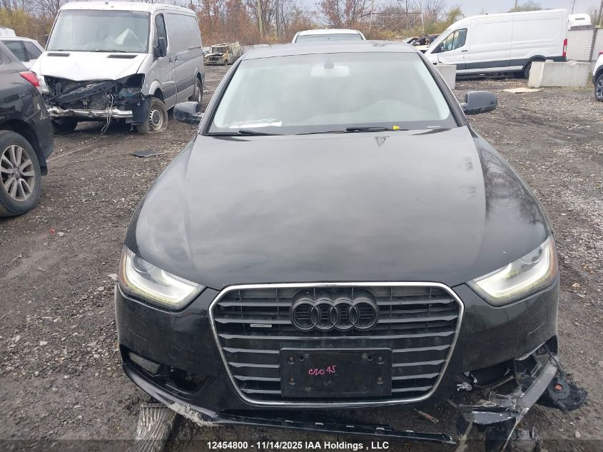 2014 Audi A4 Premium Plus VIN: WAUFFCFL9EN025773 Lot: 12454800