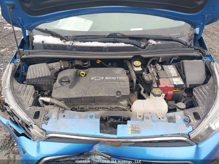 2016 Chevrolet Spark 1Lt VIN: KL8CD6SA5GC633301 Lot: 12454806