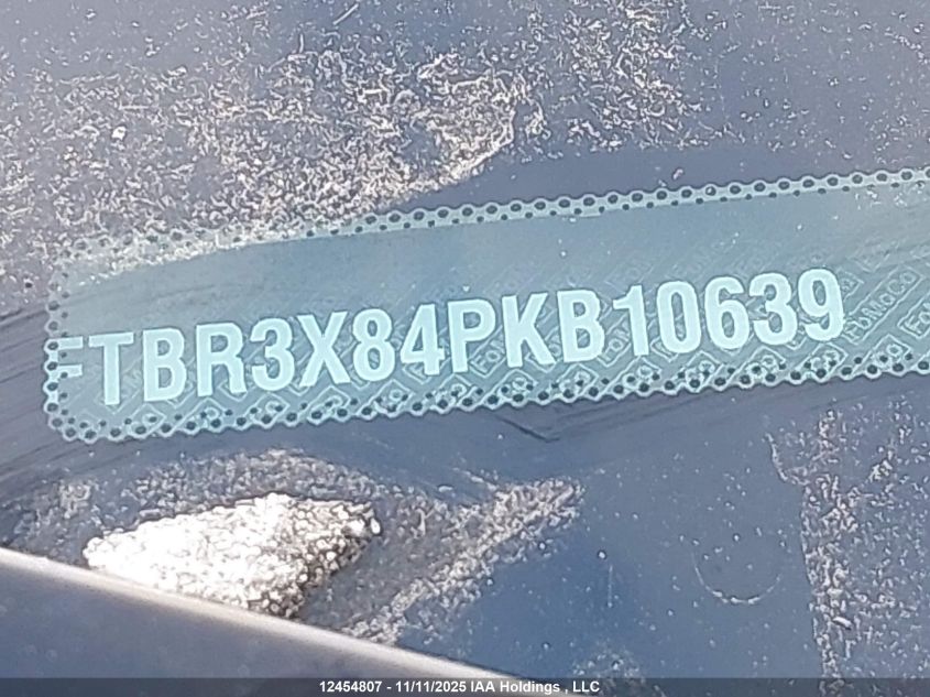 2023 Ford Transit-250 Cargo VIN: 1FTBR3X84PKB10639 Lot: 12454807