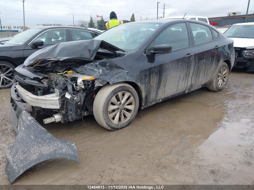 1C3CDFBB7ED824505 2014 DODGE DART photo no. 2