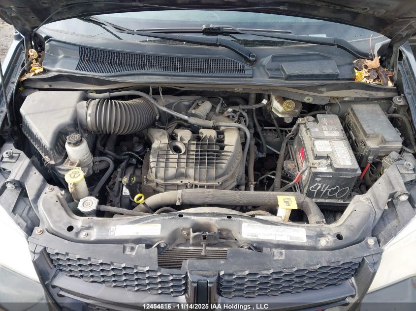 2012 Dodge Grand Caravan VIN: 2C4RDGEG5CR285654 Lot: 12454816