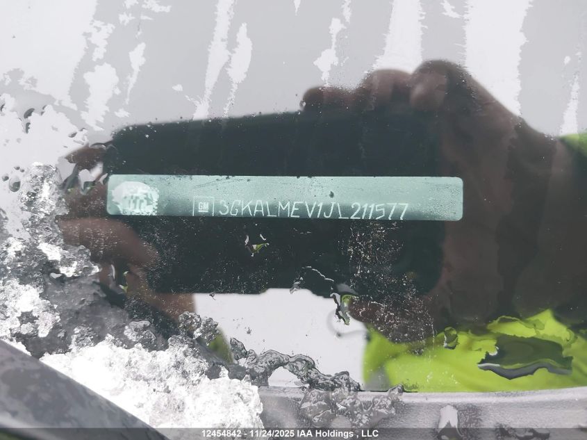 2018 GMC Terrain Sle VIN: 3GKALMEV1JL211577 Lot: 12454842