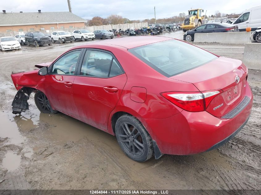 2015 Toyota Corolla Le VIN: 2T1BURHE5FC340356 Lot: 12454844