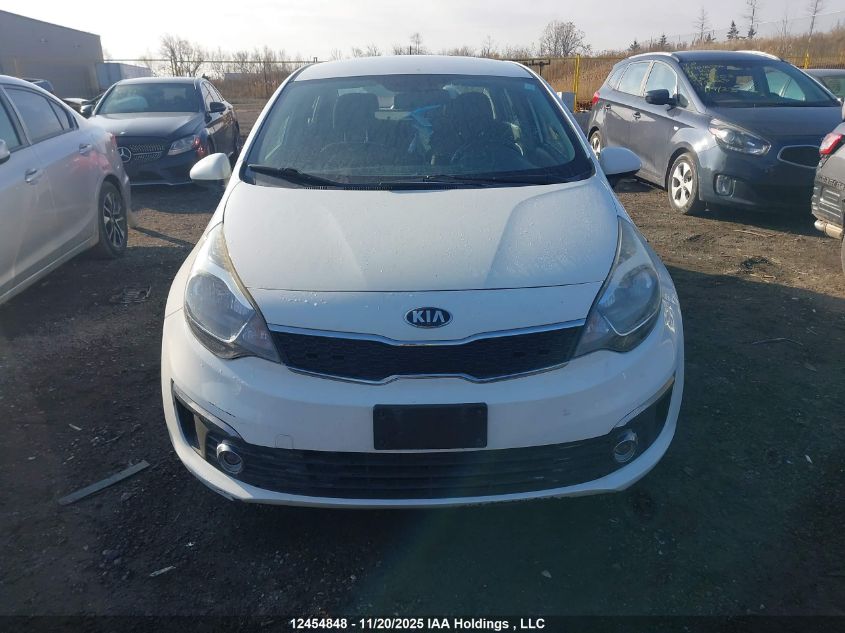 2016 Kia Rio Ex/Sx VIN: KNADN4A33G6593070 Lot: 12454848