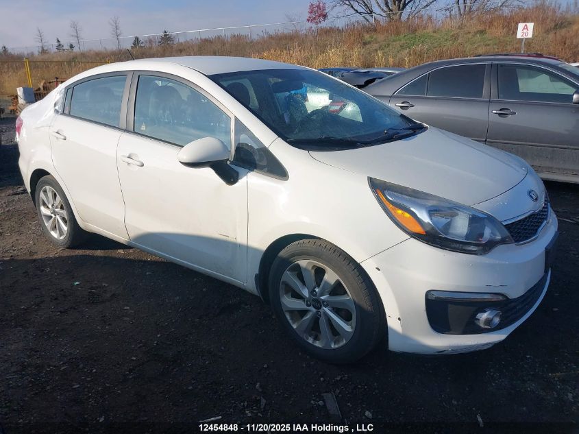 2016 Kia Rio Ex/Sx VIN: KNADN4A33G6593070 Lot: 12454848