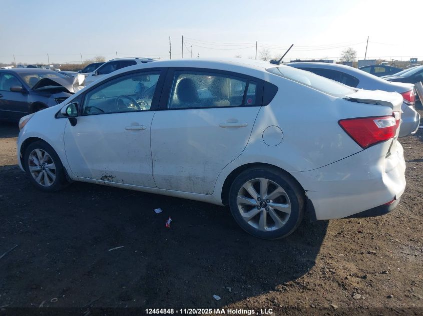 2016 Kia Rio Ex/Sx VIN: KNADN4A33G6593070 Lot: 12454848