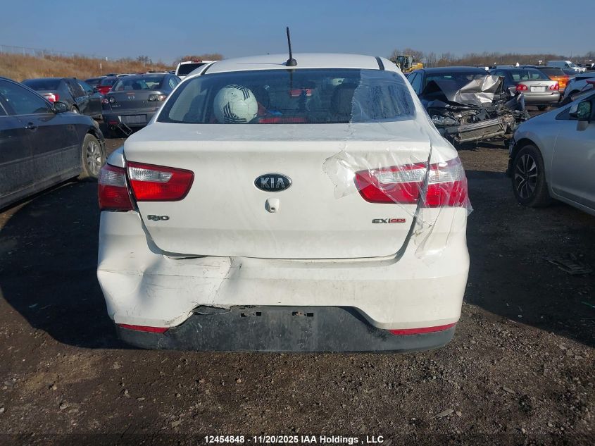 2016 Kia Rio Ex/Sx VIN: KNADN4A33G6593070 Lot: 12454848