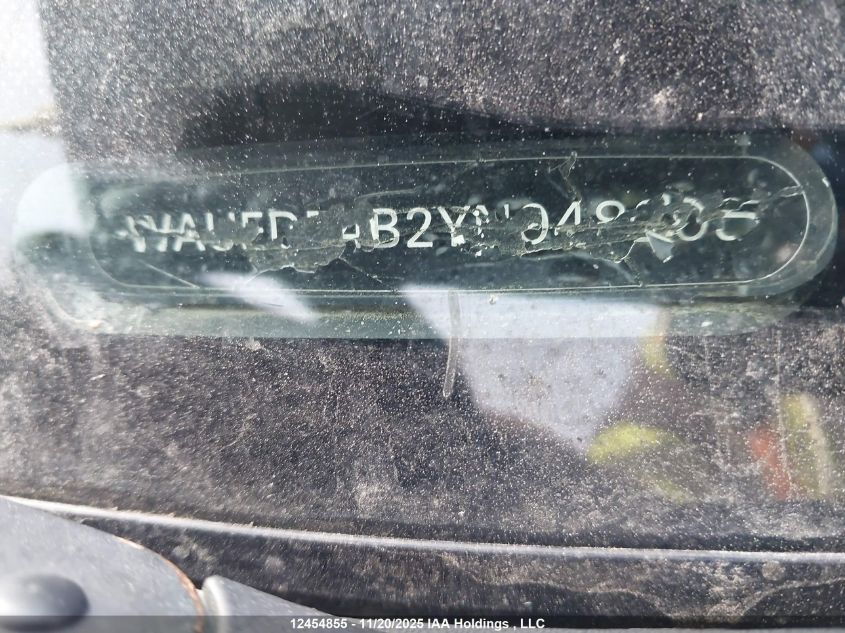 2000 Audi A6 2.7T Quattro VIN: WAUED54B2YN048209 Lot: 12454855