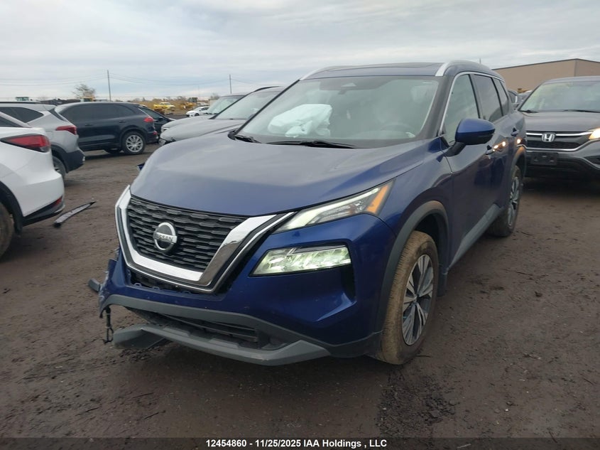 5N1AT3BB7MC835864 2021 NISSAN ROGUE photo no. 2