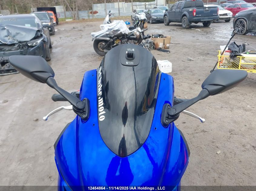 2021 Yamaha Yzfr3 A VIN: MH3RH18N0MK001926 Lot: 12454864