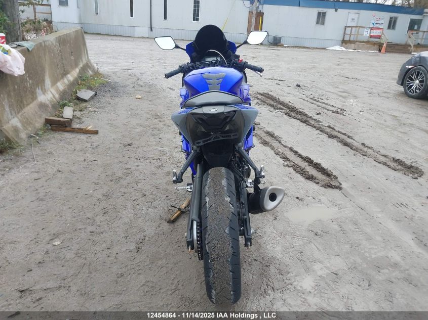 2021 Yamaha Yzfr3 A VIN: MH3RH18N0MK001926 Lot: 12454864