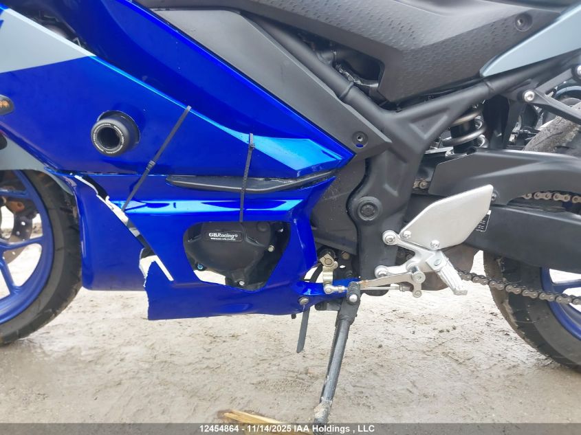 2021 Yamaha Yzfr3 A VIN: MH3RH18N0MK001926 Lot: 12454864