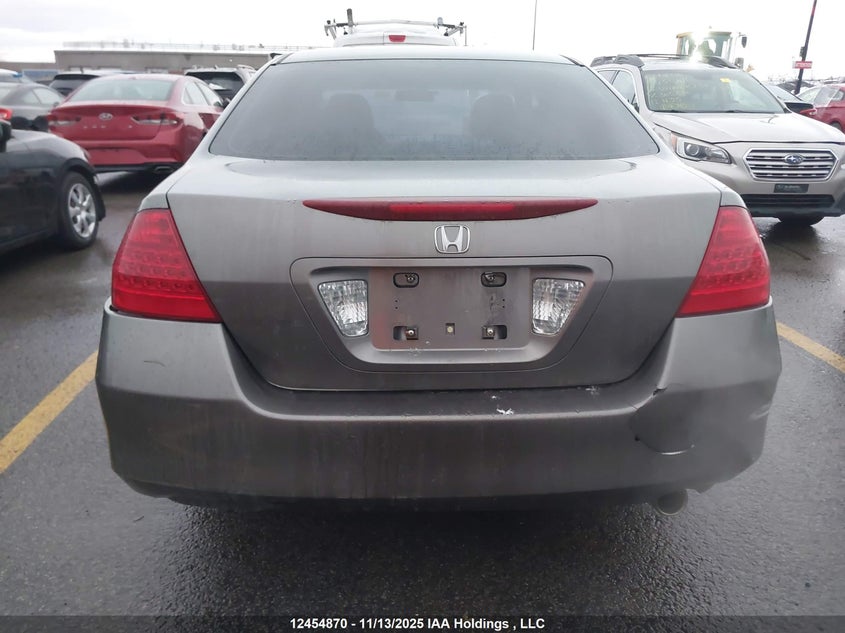 2007 Honda Accord Value VIN: 1HGCM56137A814020 Lot: 12454870