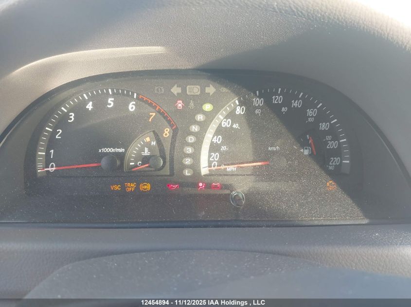 2004 Toyota Camry Le V6/Xle V6 VIN: 4T1BF30K34U071326 Lot: 12454894