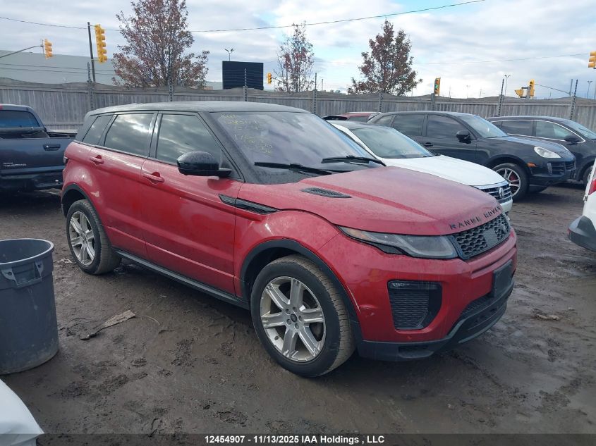 2017 Land Rover Range Rover Evoque Hse Dynamic VIN: SALVD2BG0HH172695 Lot: 12454907