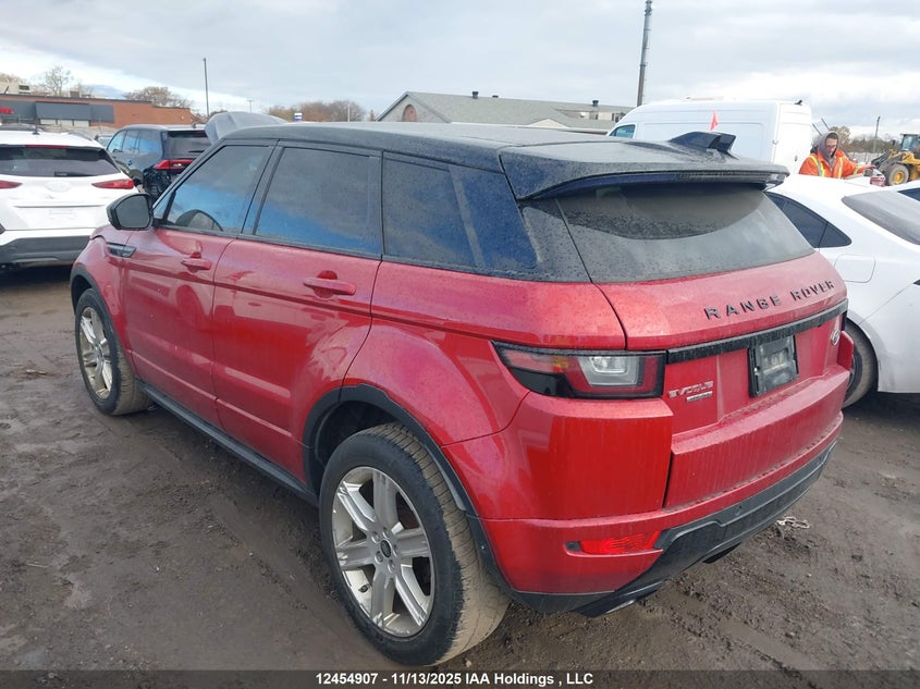 2017 Land Rover Range Rover Evoque Hse Dynamic VIN: SALVD2BG0HH172695 Lot: 12454907