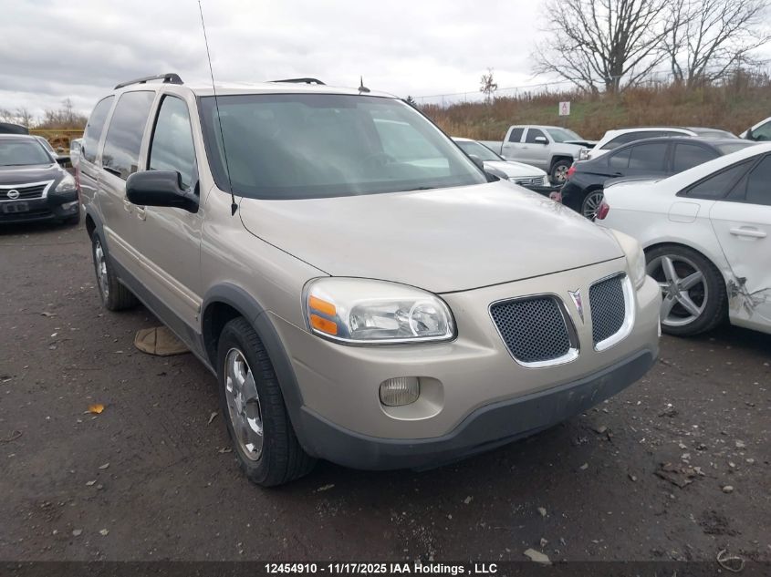 2009 Pontiac Montana Sv6 Sv6