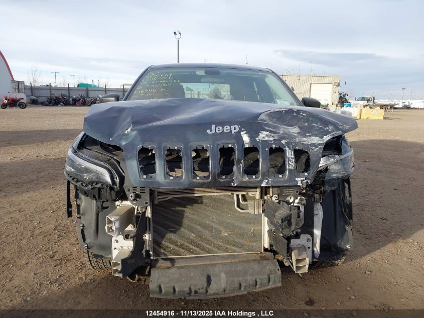 2019 Jeep Cherokee Sport VIN: 1C4PJLAB6KD392524 Lot: 12454916