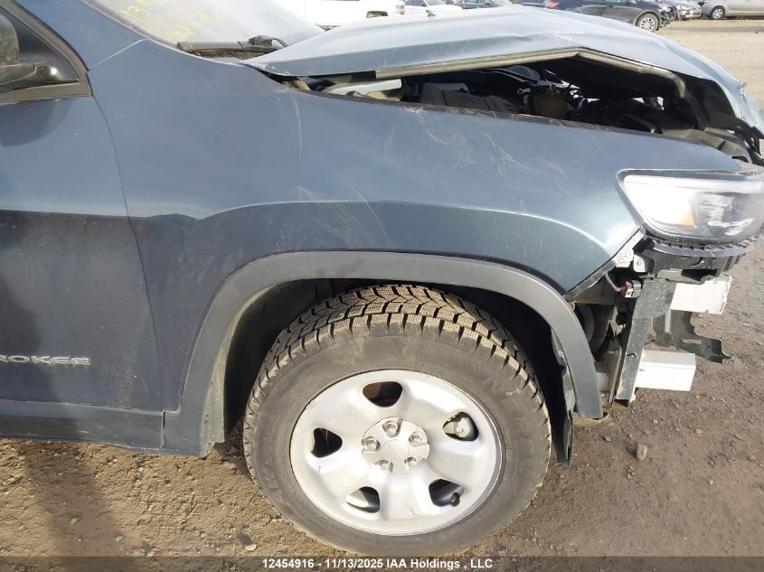 2019 Jeep Cherokee Sport VIN: 1C4PJLAB6KD392524 Lot: 12454916