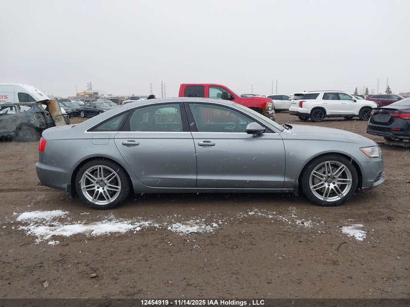 2014 Audi A6 3.0 Progressiv VIN: WAUFGCFC1EN063608 Lot: 12454919
