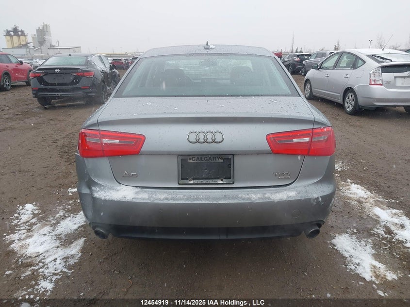 2014 Audi A6 3.0 Progressiv VIN: WAUFGCFC1EN063608 Lot: 12454919