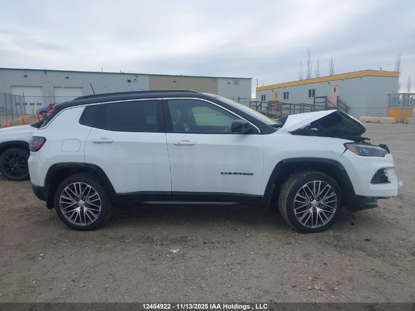 2023 Jeep Compass Limited VIN: 3C4NJDCN6PT523666 Lot: 12454922