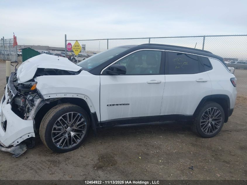 2023 Jeep Compass Limited VIN: 3C4NJDCN6PT523666 Lot: 12454922