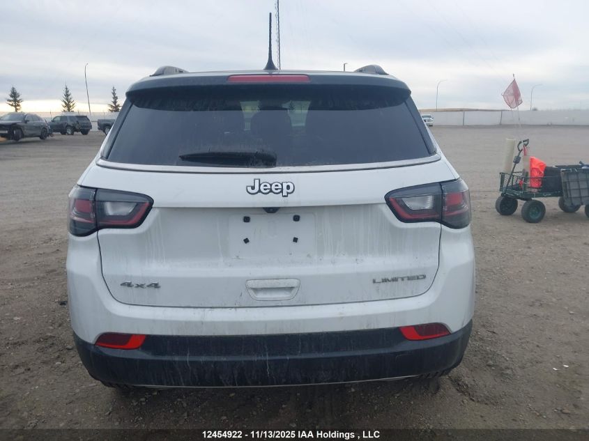 2023 Jeep Compass Limited VIN: 3C4NJDCN6PT523666 Lot: 12454922