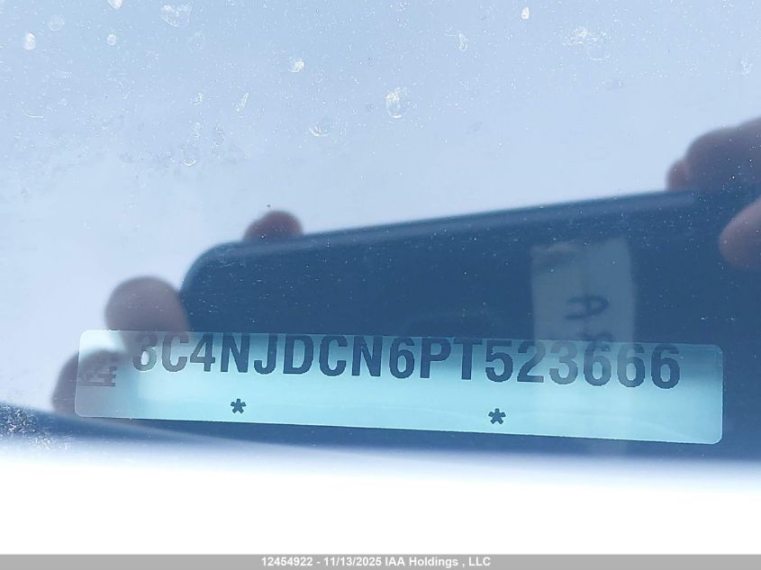 2023 Jeep Compass Limited VIN: 3C4NJDCN6PT523666 Lot: 12454922