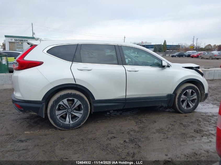 2018 Honda Cr-V Lx VIN: 2HKRW1H34JH001313 Lot: 12454932