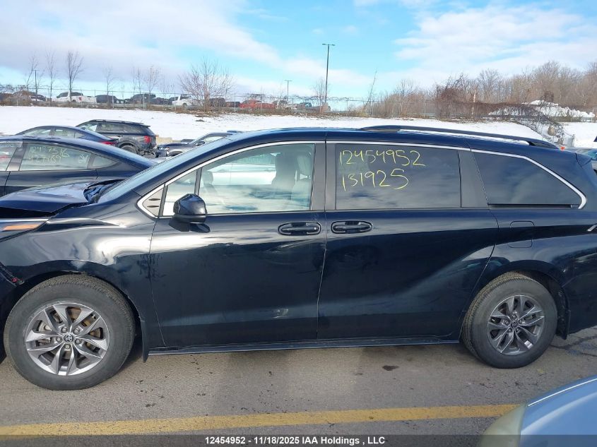 2022 Toyota Sienna Le 8-Passenger VIN: 5TDGRKEC4NS131925 Lot: 12454952