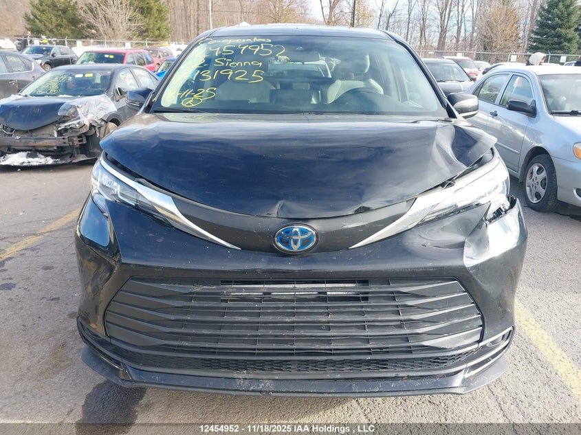 2022 Toyota Sienna Le 8-Passenger VIN: 5TDGRKEC4NS131925 Lot: 12454952