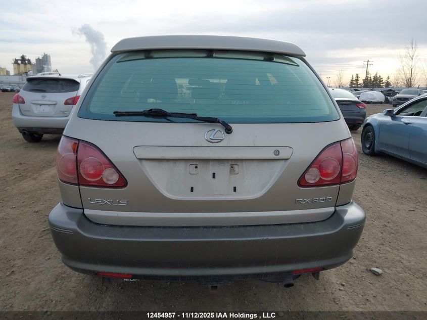 1999 Lexus Rx 300 300 VIN: JT6HF10U0X0073591 Lot: 12454957