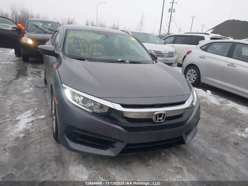 2018 Honda Civic Lx VIN: 2HGFC2F52JH003870 Lot: 12454968