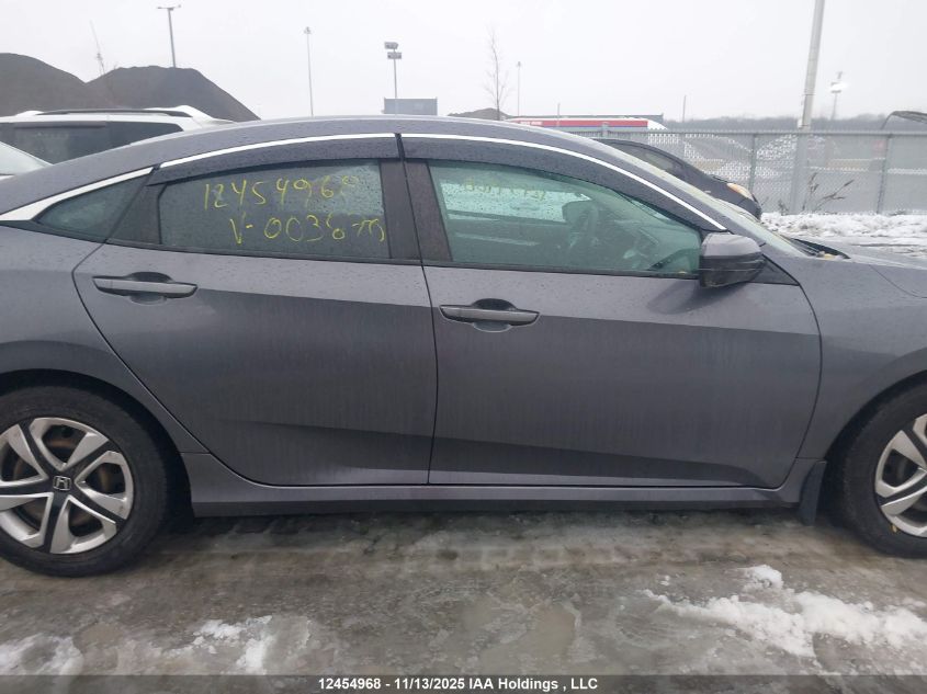 2018 Honda Civic Lx VIN: 2HGFC2F52JH003870 Lot: 12454968