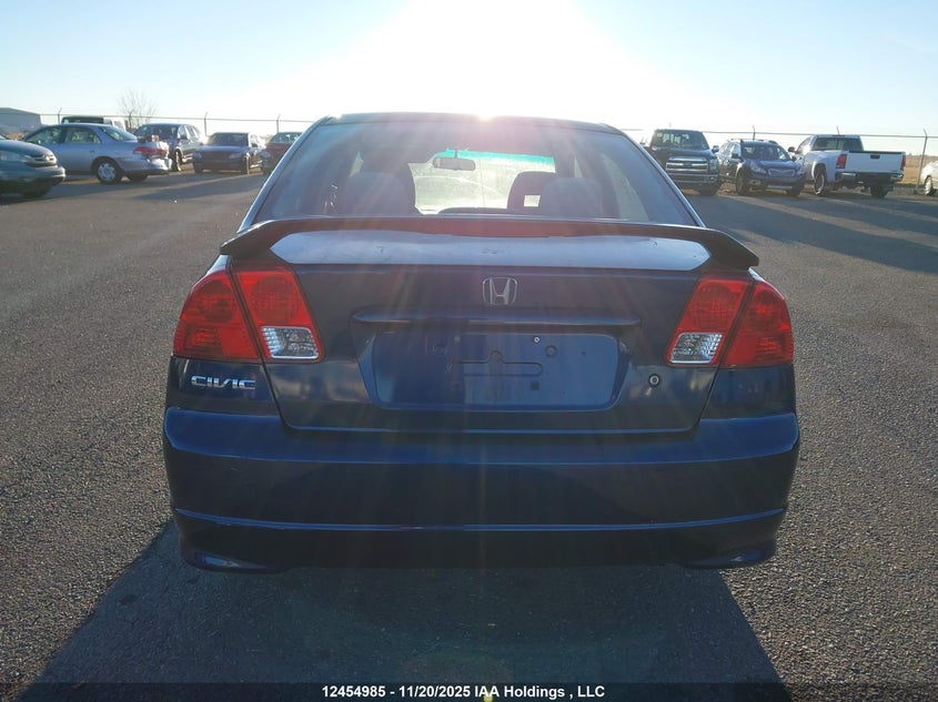2004 Honda Civic Si Si VIN: 2HGES16814H913405 Lot: 12454985