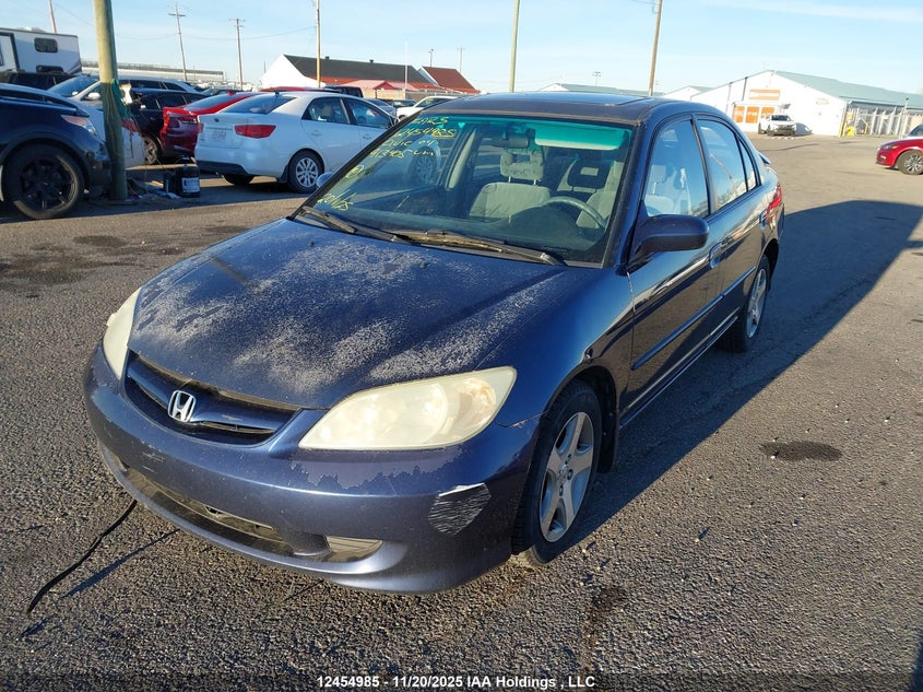 2004 Honda Civic Si Si VIN: 2HGES16814H913405 Lot: 12454985