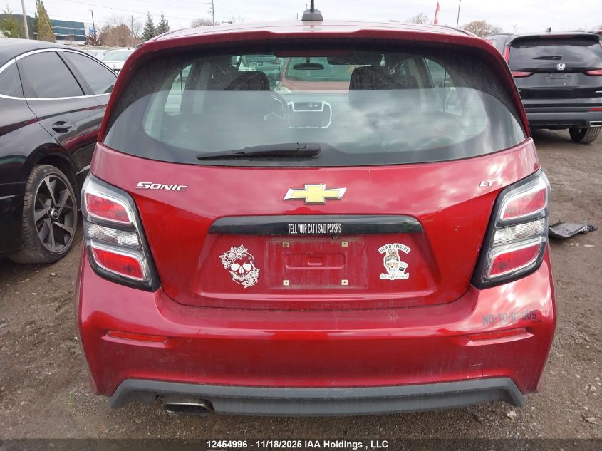 2017 Chevrolet Sonic VIN: 1G1JD6SH4H4140533 Lot: 12454996