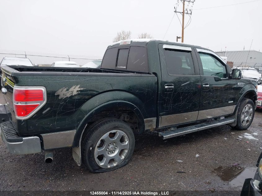 2012 Ford F-150 Lariat VIN: 1FTFW1ET9CFB59389 Lot: 12455004