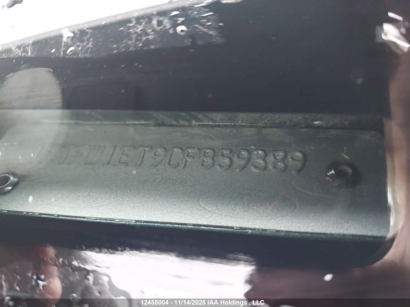 2012 Ford F-150 Lariat VIN: 1FTFW1ET9CFB59389 Lot: 12455004