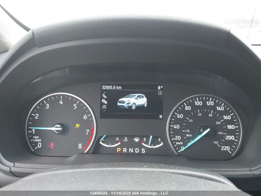 2022 Ford Ecosport VIN: MAJ6S3GL8NC473324 Lot: 12455025