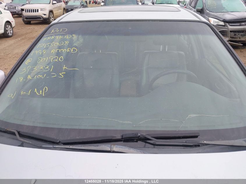 1999 Honda Accord Ex VIN: JHMCG5652XC801920 Lot: 12455028