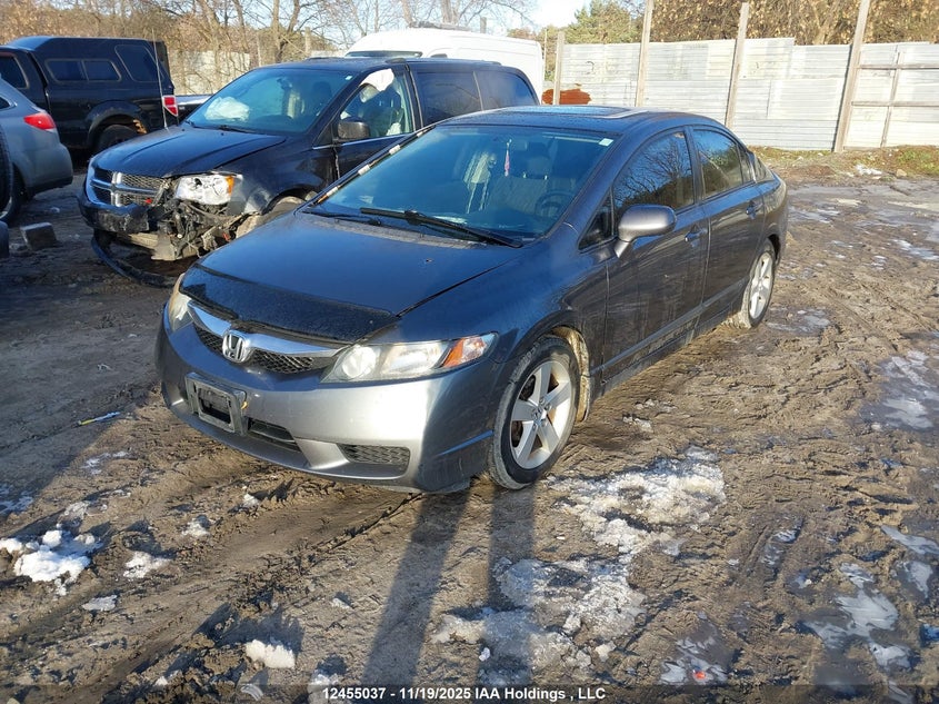 2HGFA166X9H105650 2009 HONDA CIVIC photo no. 2
