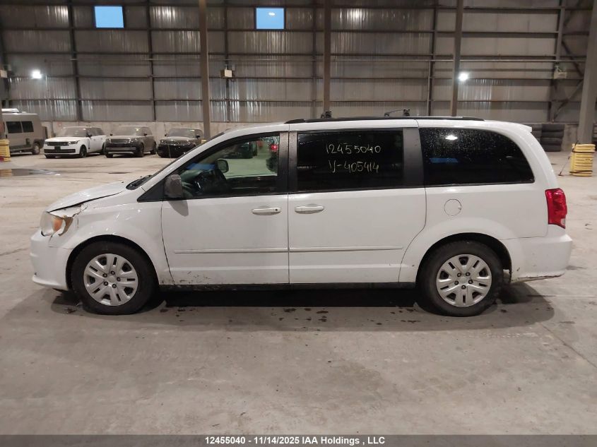 2014 Dodge Grand Caravan Se VIN: 2C4RDGBG7ER405414 Lot: 12455040